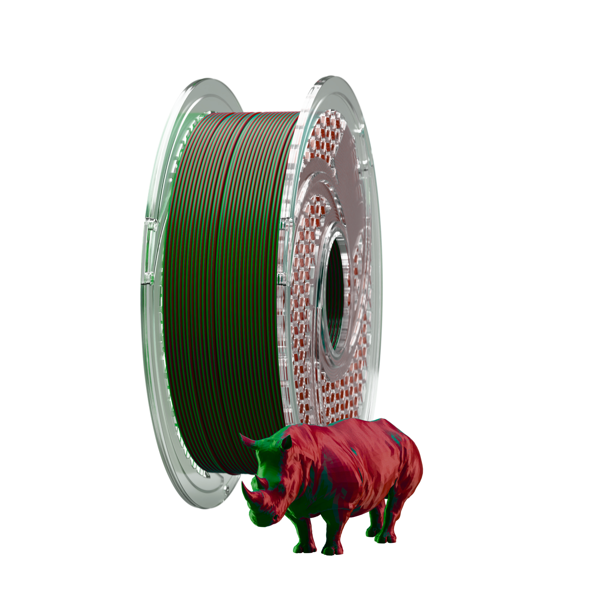 Dual Silk PLA Filament 750g,1.75mm