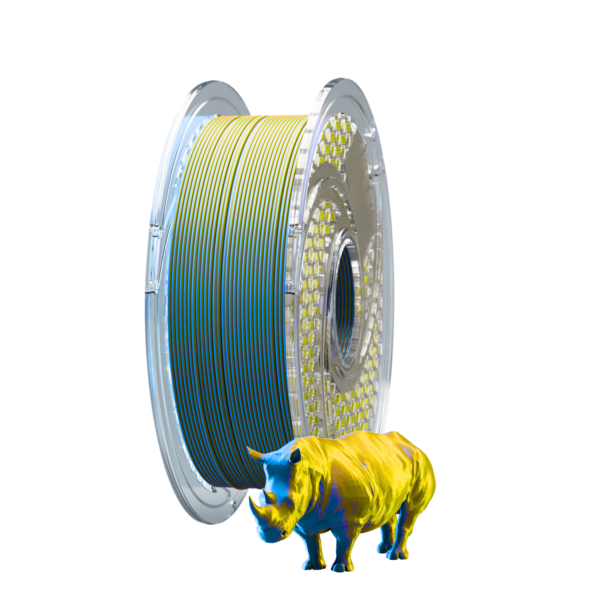 Dual Silk PLA Filament 750g,1.75mm