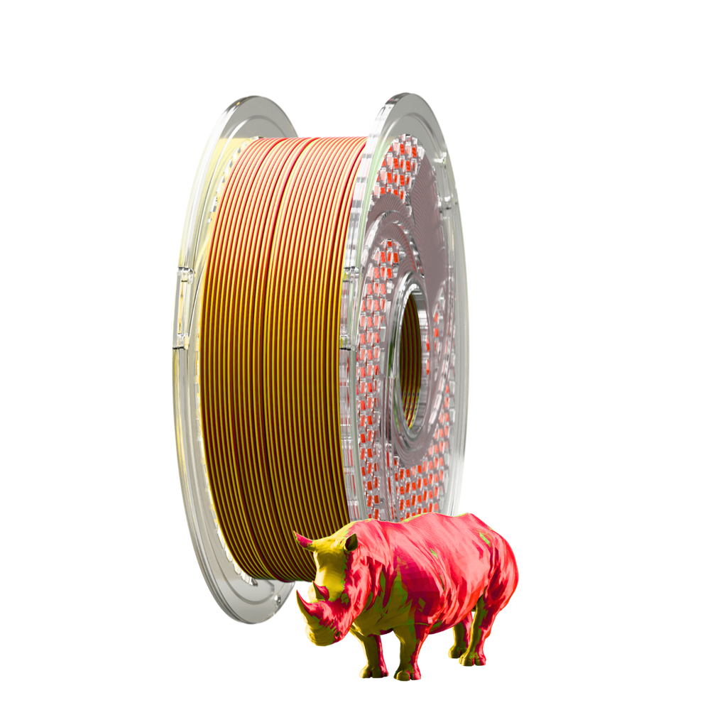 Dual Silk PLA Filament 750g,1.75mm