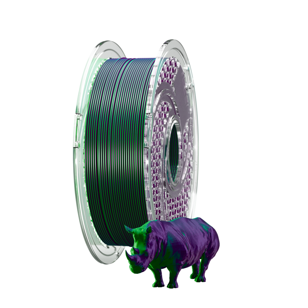 Dual Silk PLA Filament 750g,1.75mm