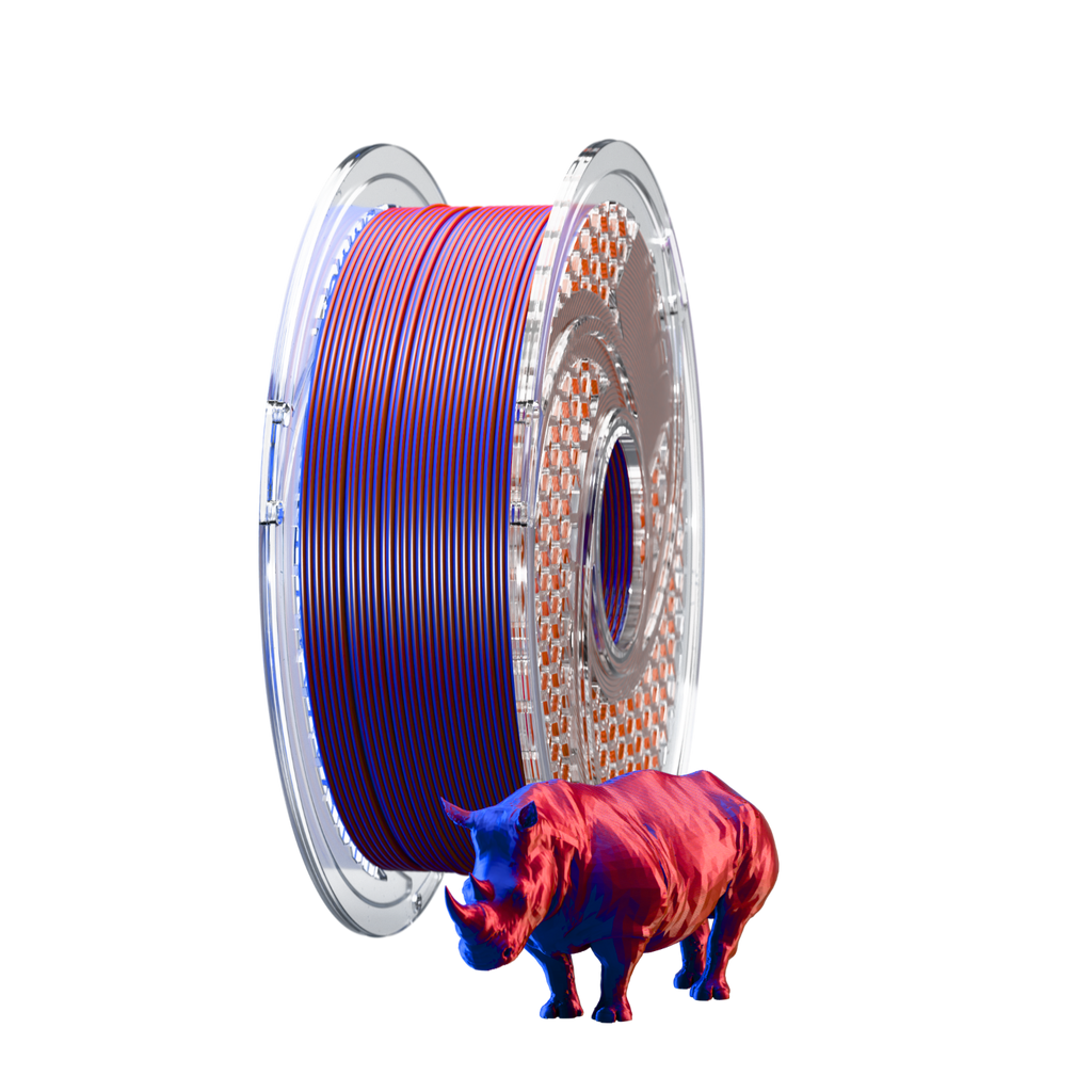 Dual Silk PLA Filament 750g,1.75mm