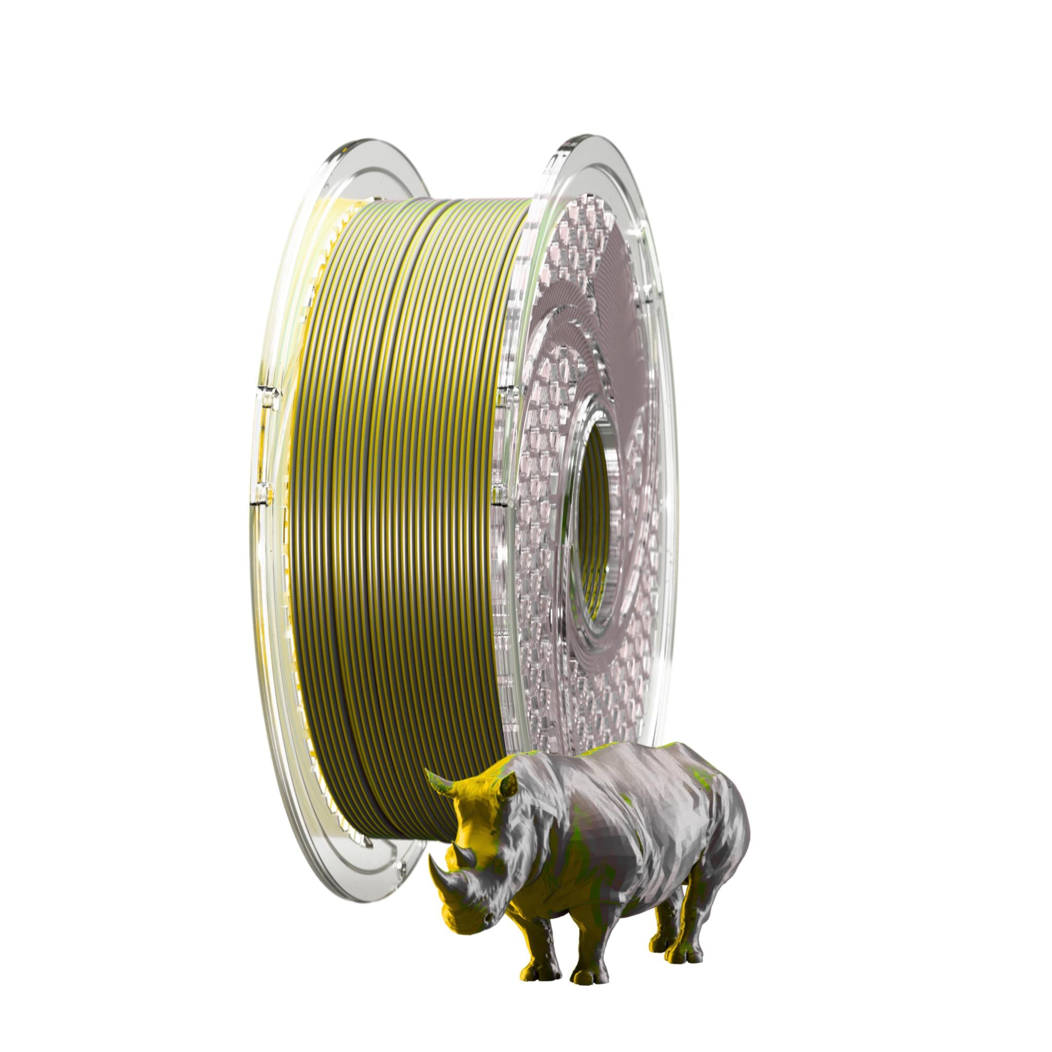Dual Silk PLA Filament 750g,1.75mm