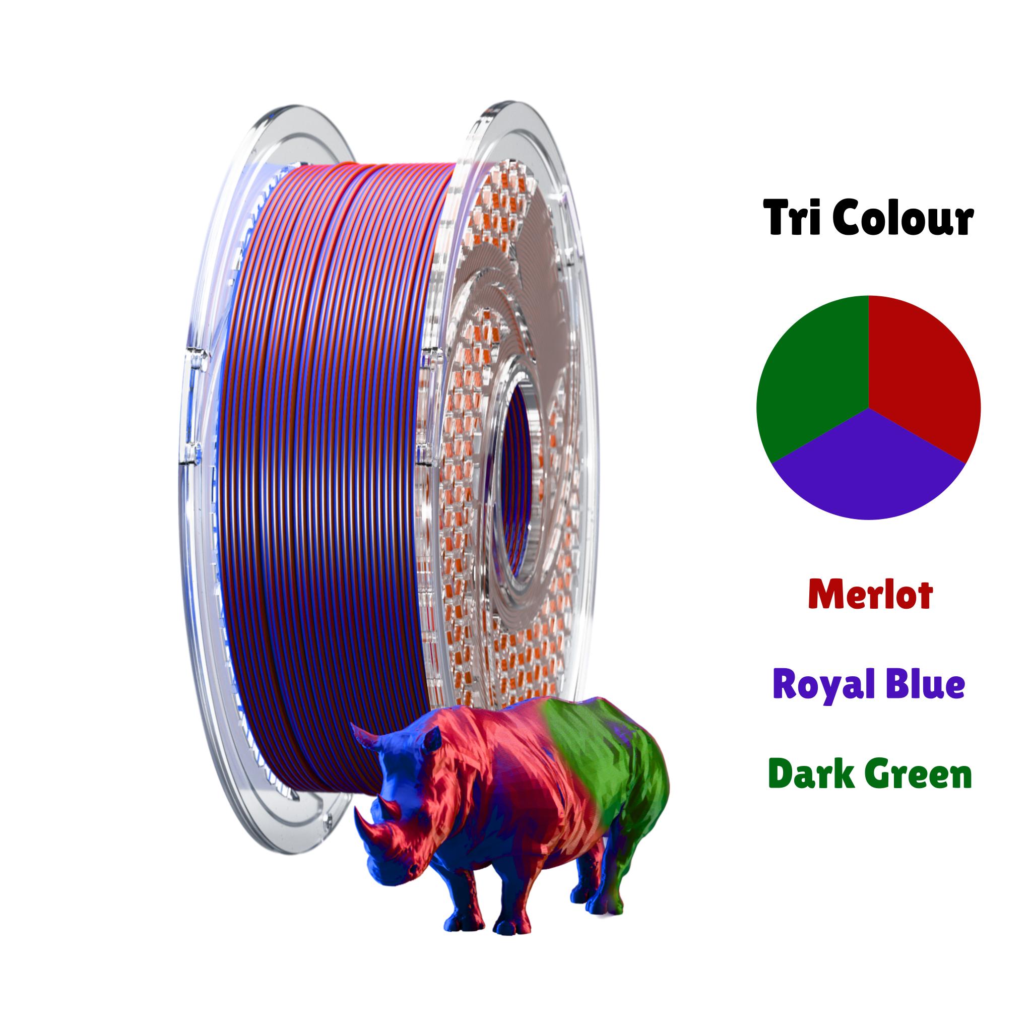 Tri Silk PLA Filament 750g, 1.75mm